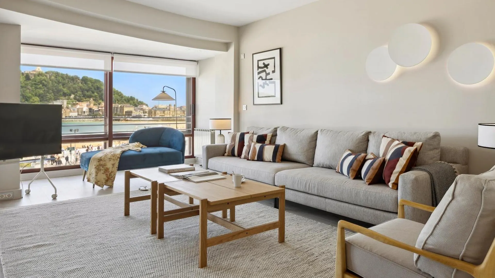 Playa De La Concha 9 By Feelfree Rentals 산세바스티안 0*,  스페인